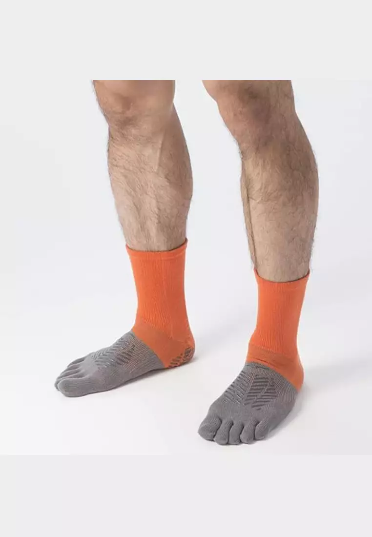 Zeroglide Short Socks Orange Soccer Wear