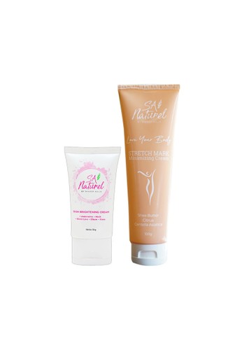 Jual Sa Naturel By Shandy Aulia Skincare Package Skin Brightening Cream Stretch Mark Minimizing Cream Original Zalora Indonesia