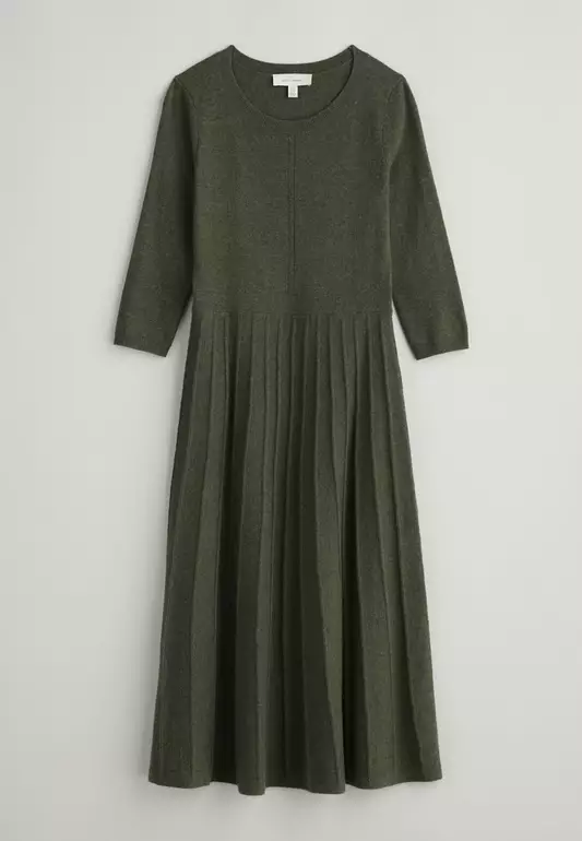 Seasalt Cornwall Petite Green Folk Song Dress
