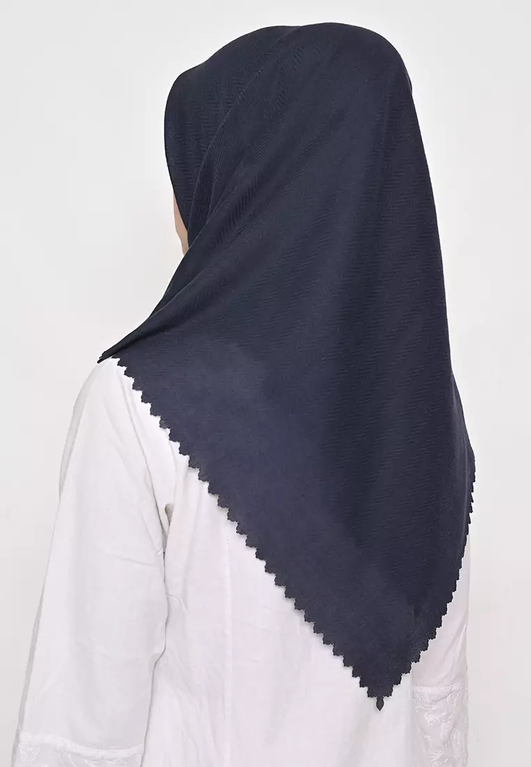 S4 Voal Zaffron Lasercut Stupa Navy