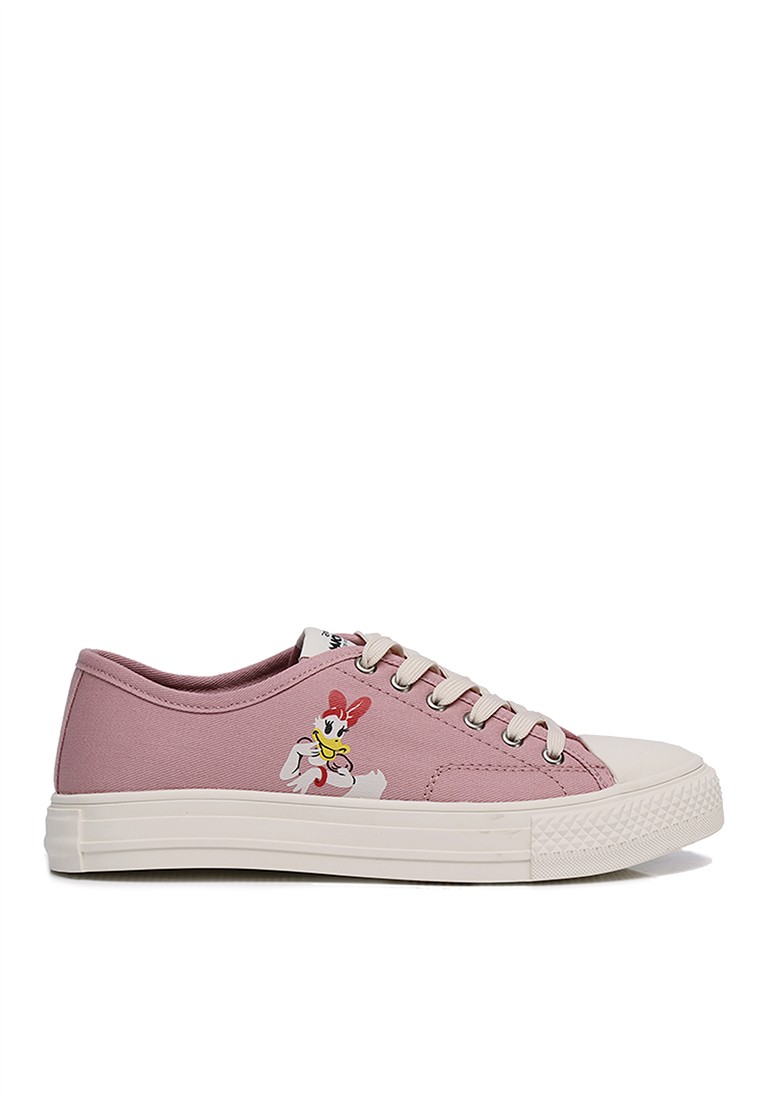 Disney Mickey & Friends Stay Curious Rounded Toe Women Sneakers