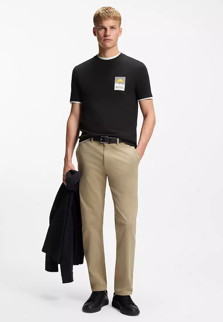 Cotton T-Shirt - BOSS Orange