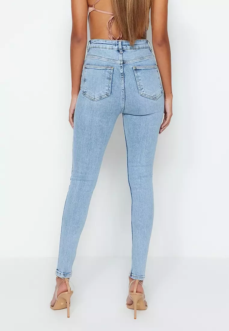 Cheap skinny high deals waisted jeans