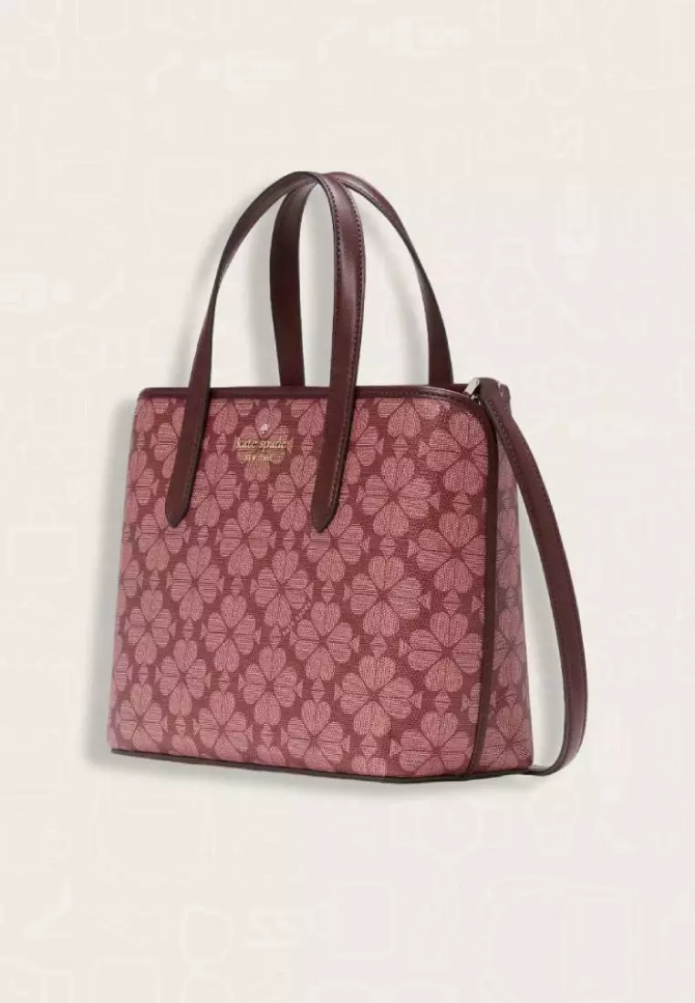 Kate Spade Signature Spade Flower Small Tote Grenache Multi