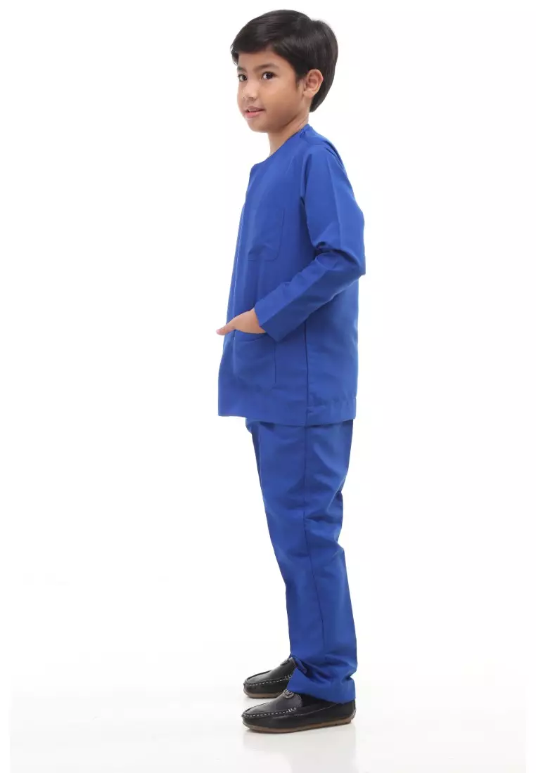 Baju Melayu Moden Teluk Belanga For Kids