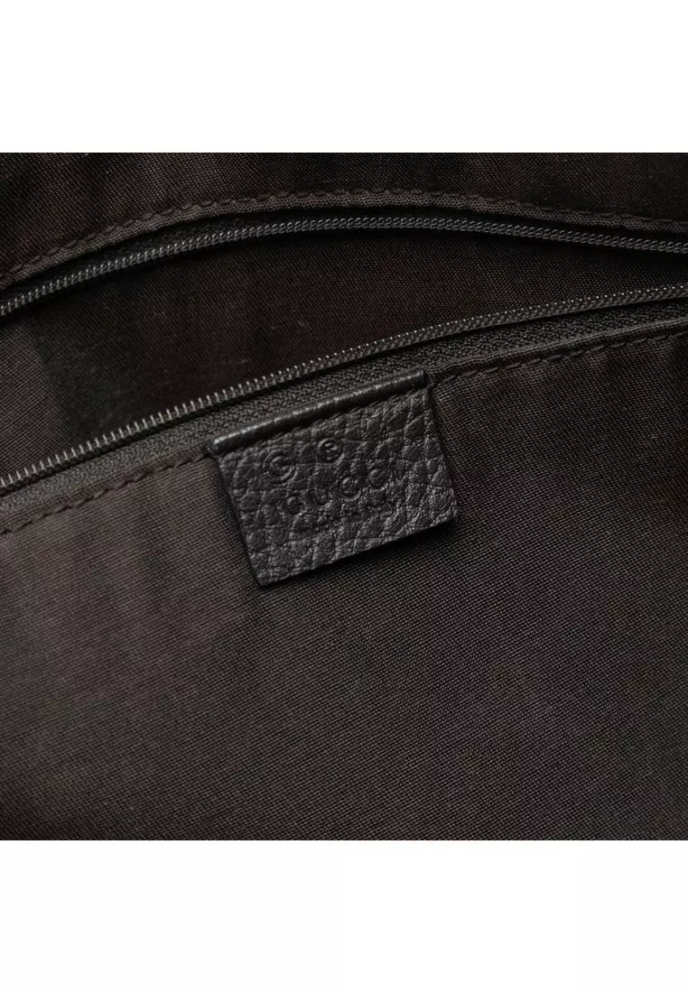 Pre-Loved Gucci Gg Crystal Abbey D Ring Tote