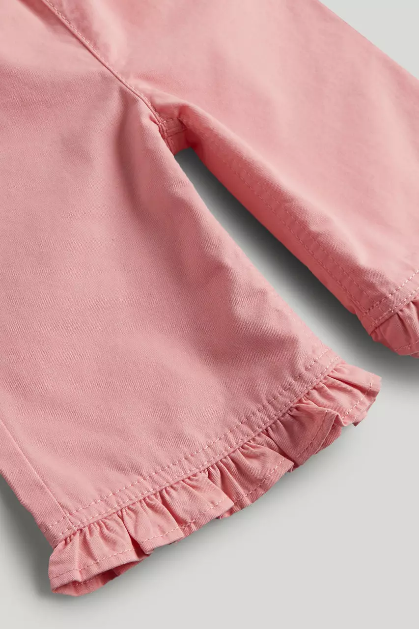 Mothercare Pink Canvas Trousers - Celana Bayi Perempuan (Hijau)