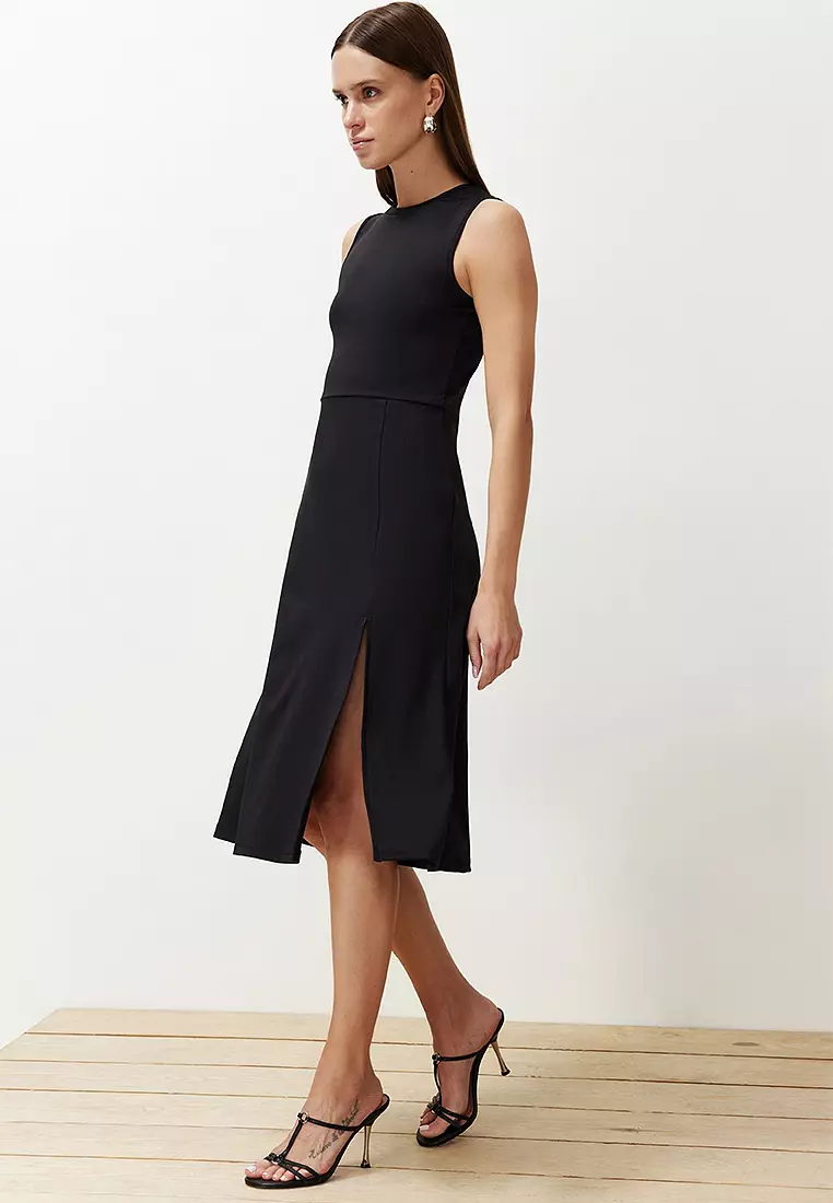 Stretchable Midi Dress