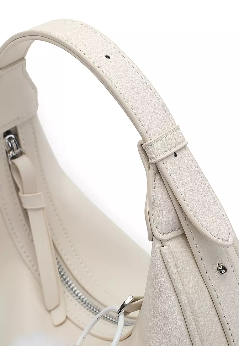 Women's Shoulder Bag / Sling Bag / Crossbody Bag - Off White