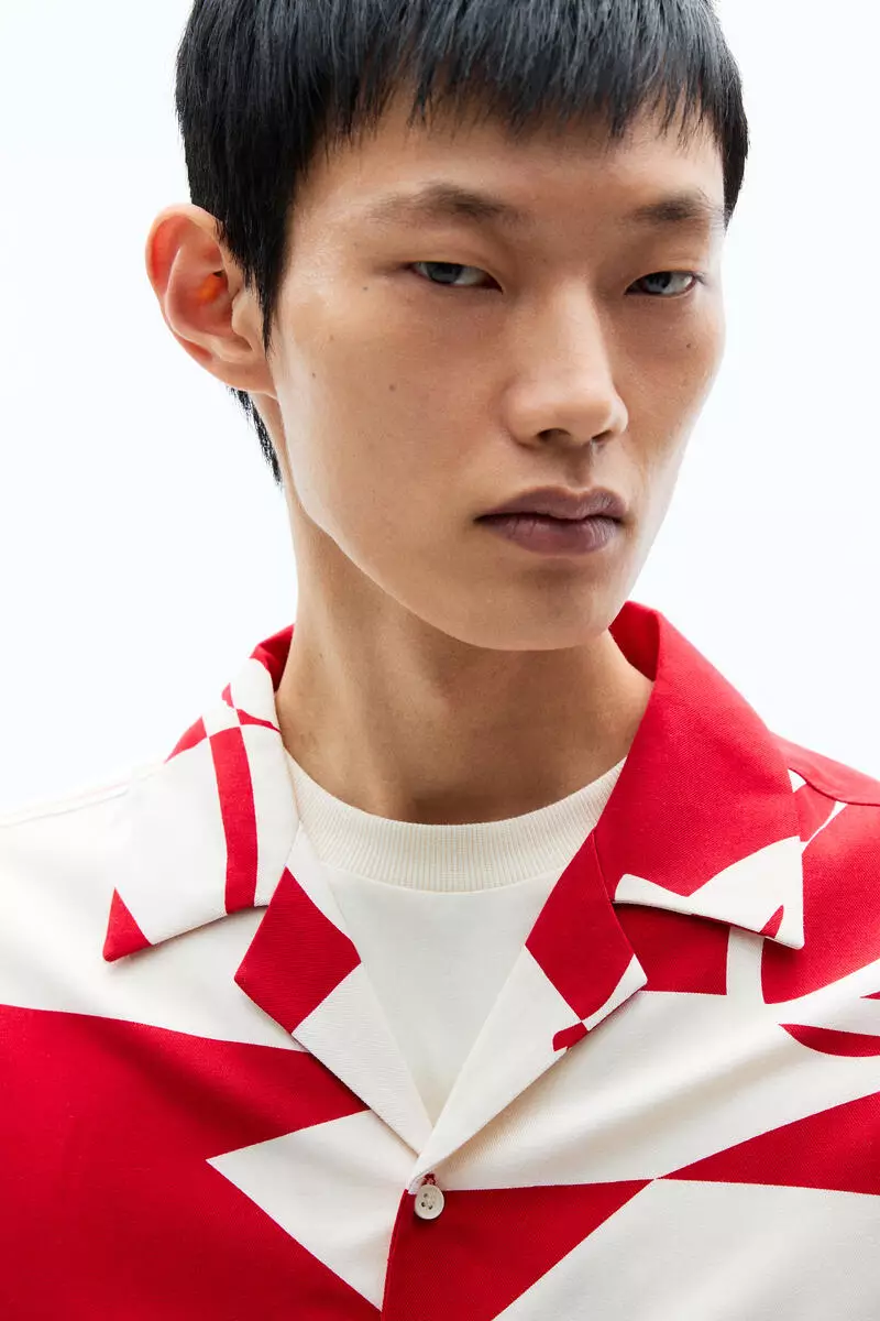 Loose Fit Printed resort shirt