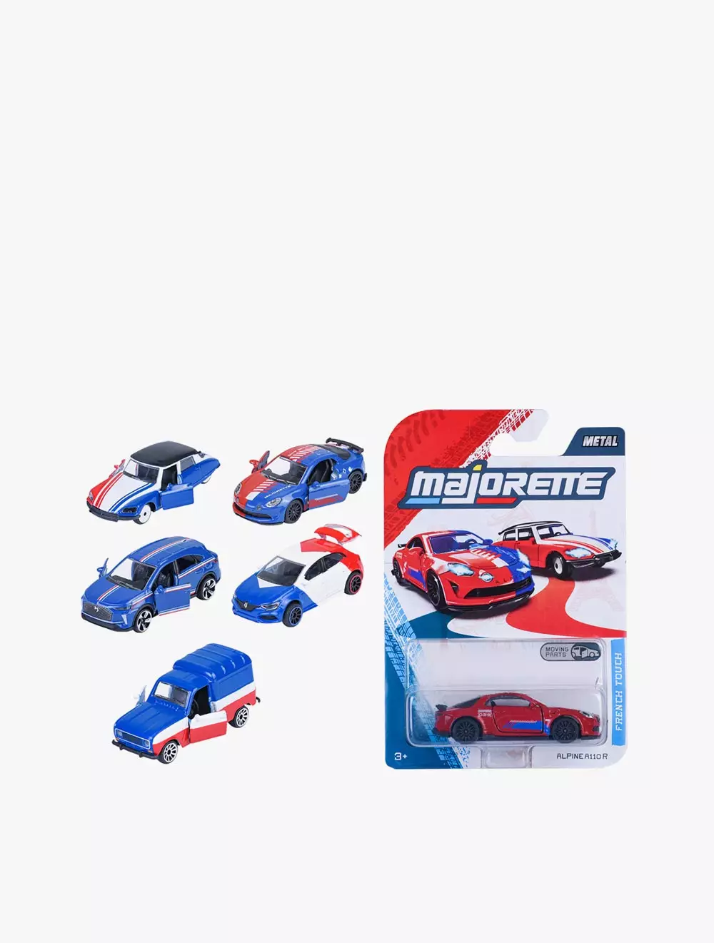 MAJORETTE ALPINE A110 R BLEU ET FRANCE RENDU