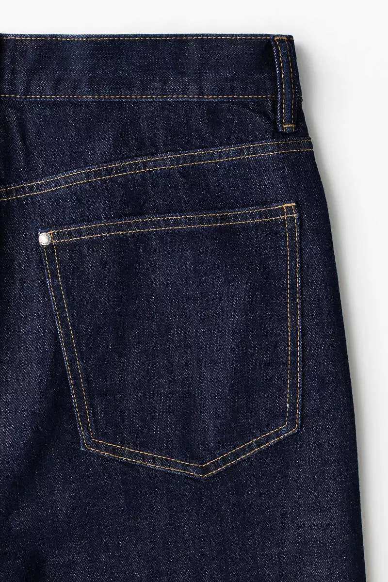 Baggy Twist-detail denim shorts