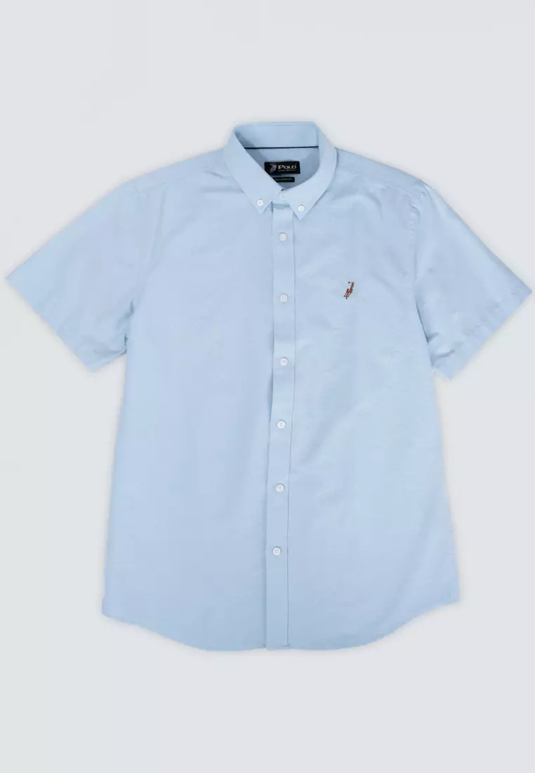Polo Haus - Men’Cotton Plain Regular Fit Short Sleeve