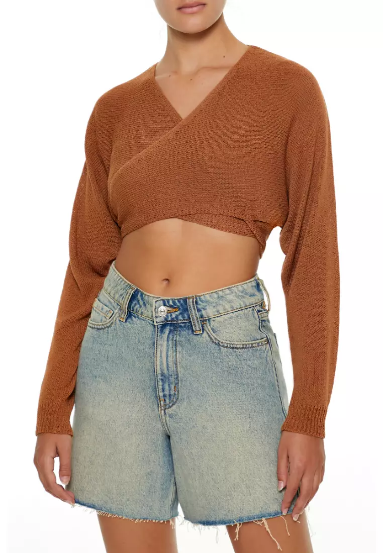Tie back sweater forever 21 online