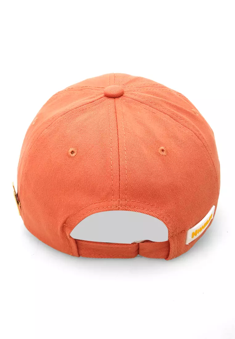 Jahari Aksesoris Fashion Pria Wanita Topi Baseball Kasual Logo Grateful Resizable Strap Material Cotton ORIGINAL - Orange