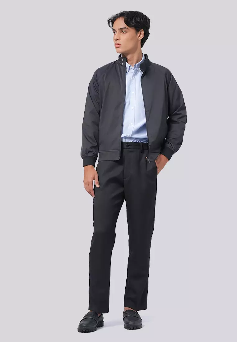 High Collar Harrington Jacket