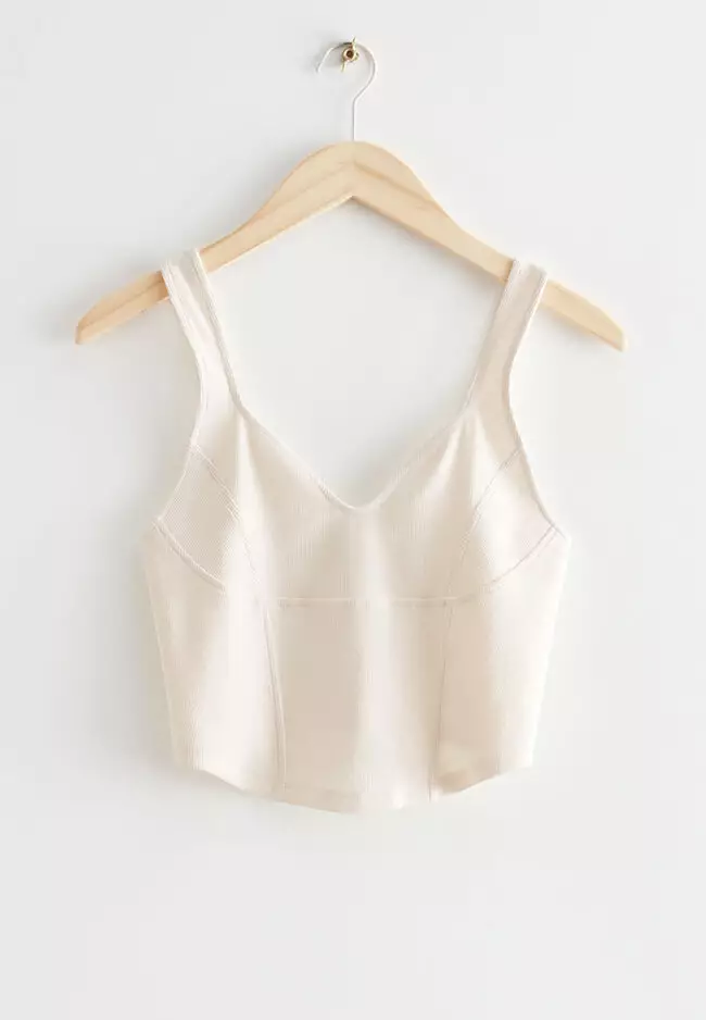 Cropped Sweetheart Top