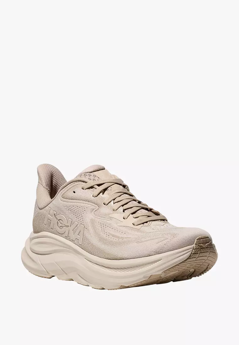 Clifton 10 Men's Running Shoes - Oatmeal / Oat Milk