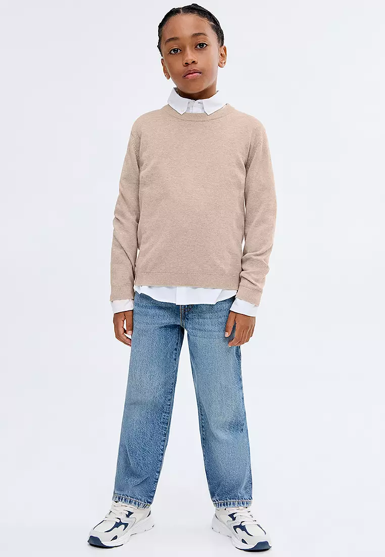 Essential Cotton-Blend Sweater