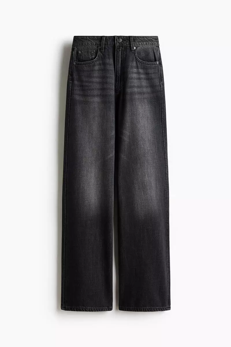 Wide High Jeans