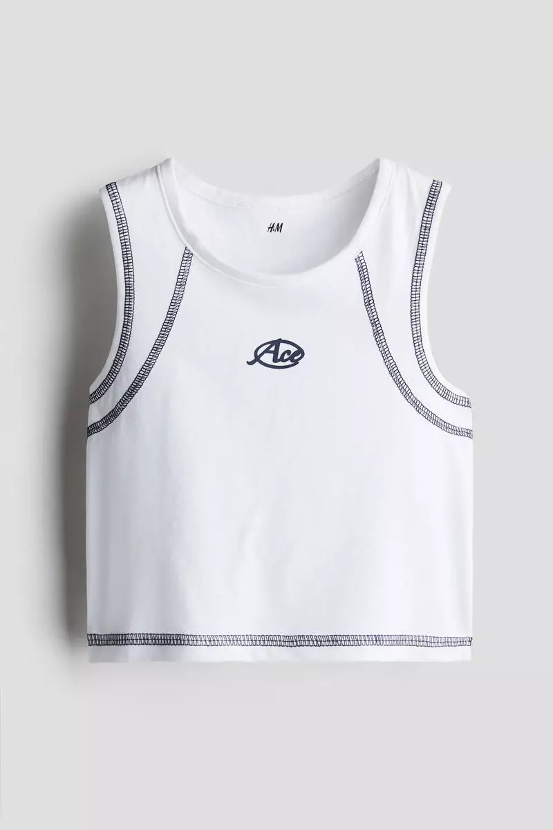 COOLMAX® Flatlock-seam vest top