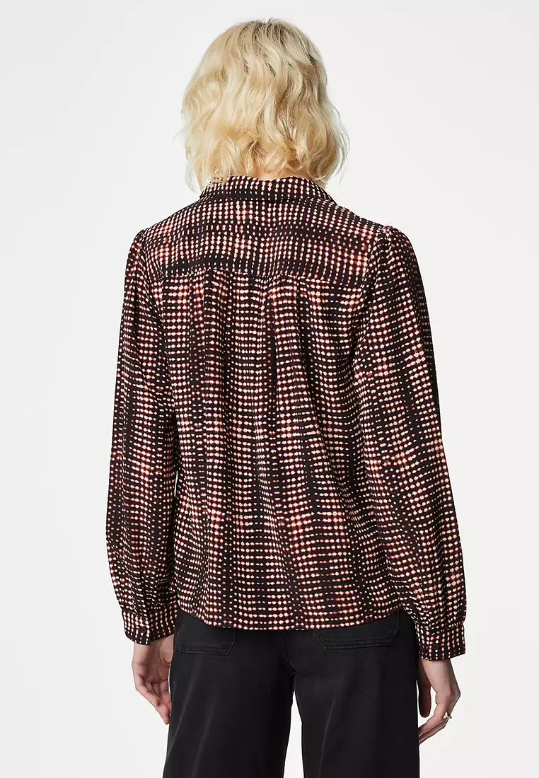 Printed Collared Shirt