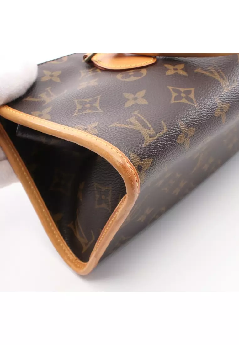LOUIS VUITTON Preloved Louis Vuitton Popincourt monogram Handbag PVC