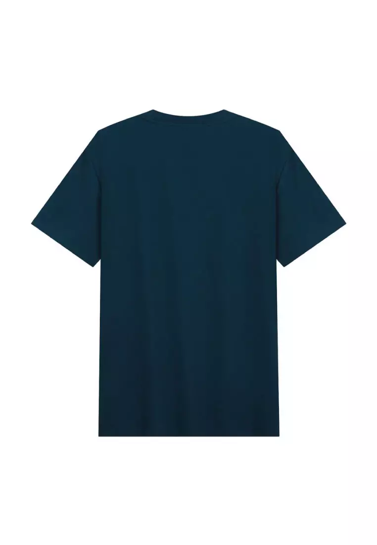 Men's Liquid Touch Short Sleeve Slim Embroidery Tee 01025802