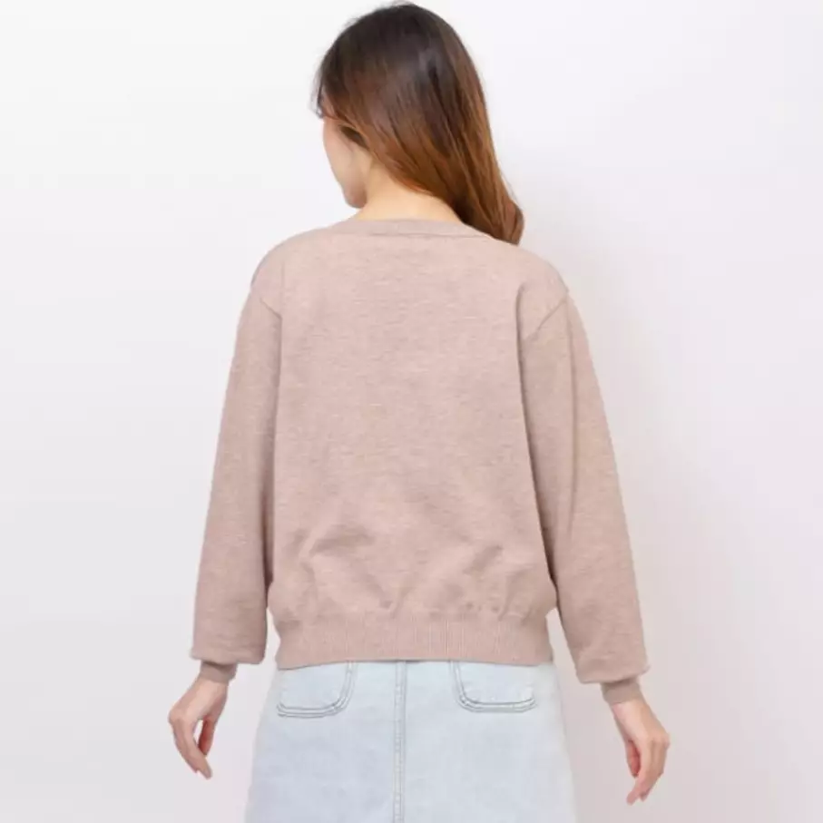 Calypso Serenity Knit Cardigan in Brown
