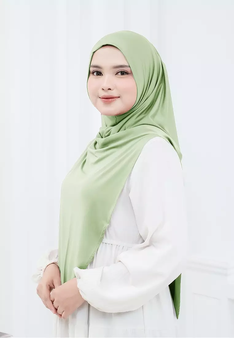 HIJAB INSTAN NAIMA - SOFT GREEN