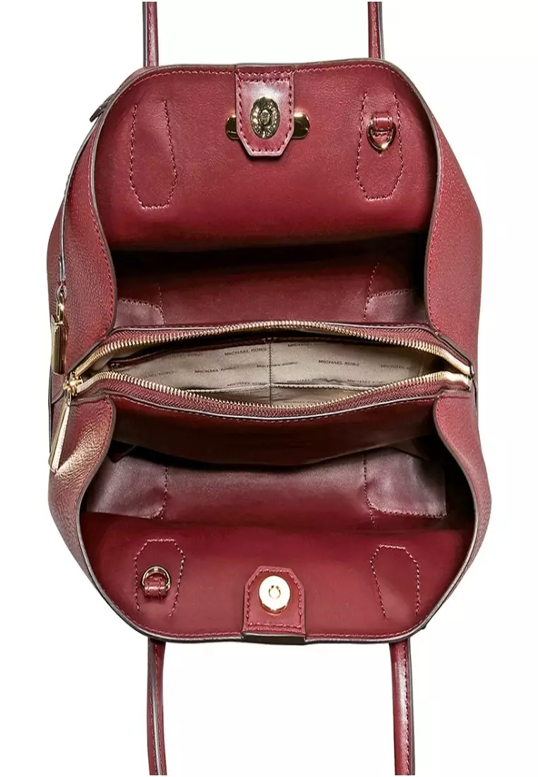 Michael kors mercer best sale oxblood