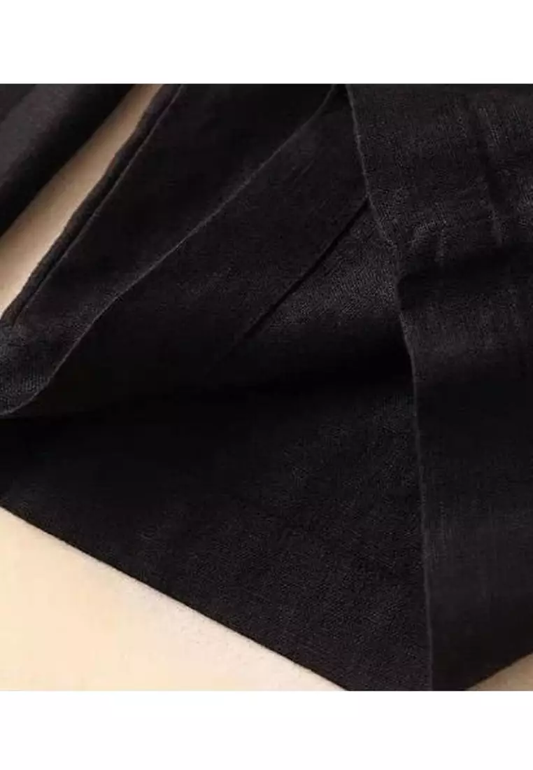 Big Size Cotton-flax Casual Pants RZ9020