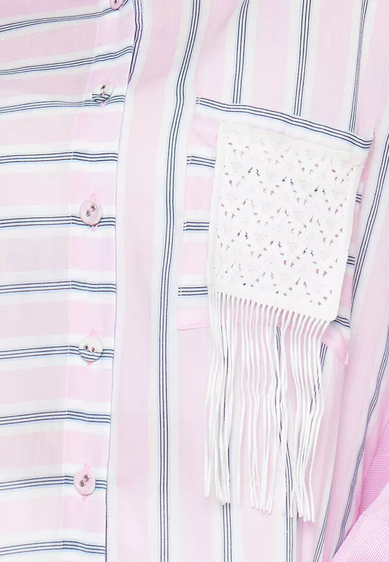 Kamilaa by Itang Yunasz Kemeja April Flamingo