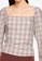 Abercrombie & Fitch brown Long Puff Sleeves Plaid Top B4570AACFEA410GS_2