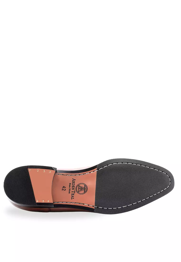 Olavarria Chestnut Blake Stitch Penny Loafer