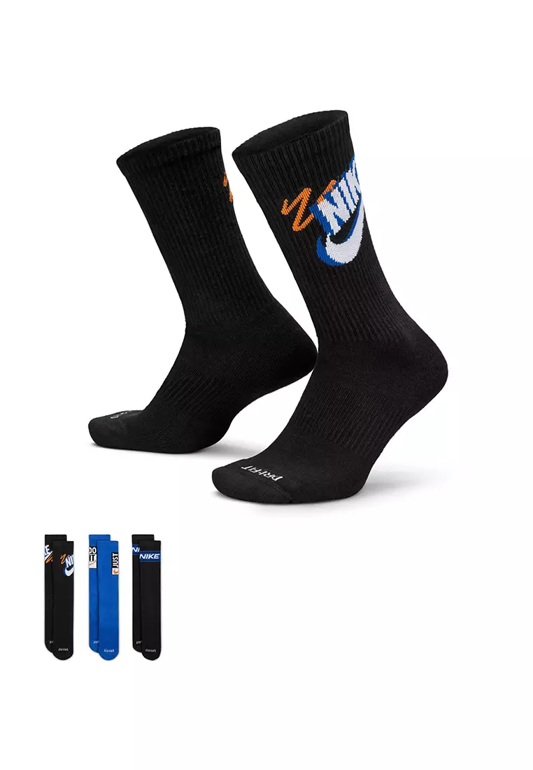 3 Sets Everyday Plus Crew Socks