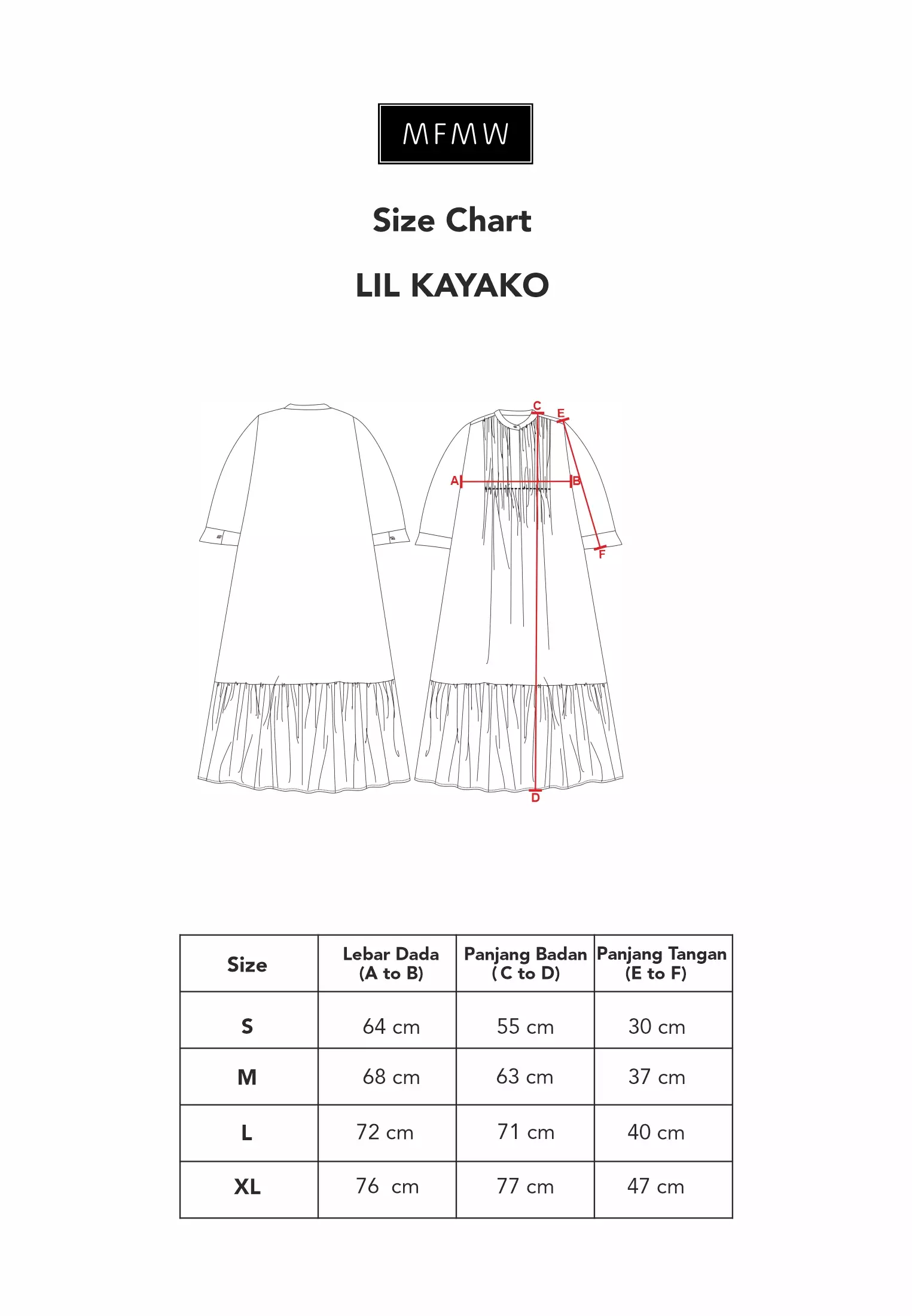 MFMW Lil Kayako Dress Anak Pink Motif Bunga