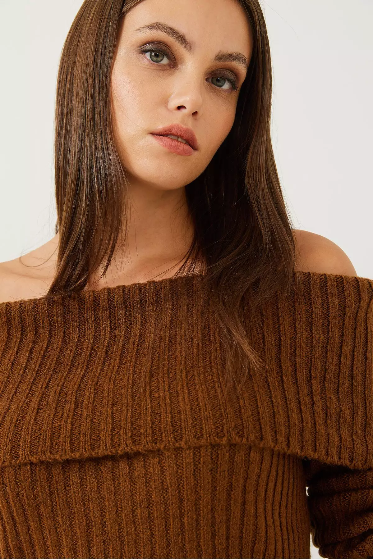 Women's Lace Collar Knitwear Blouse