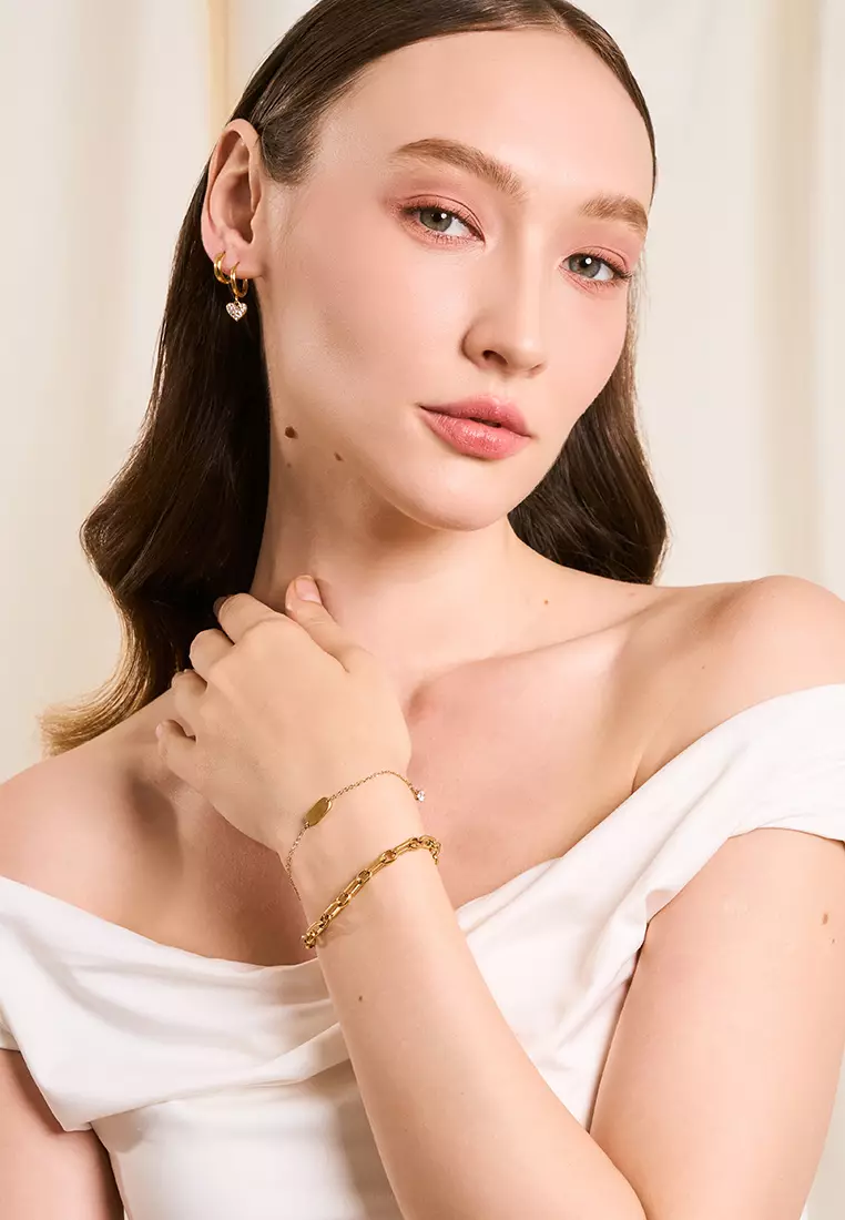 Rue Chain Bracelet in Gold