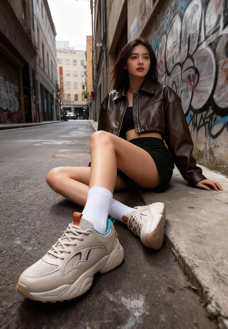 Lace-Up Sneakers
