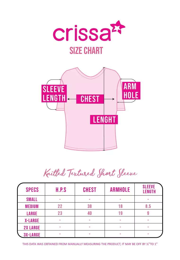 Knitted Textured Short Sleeves Top