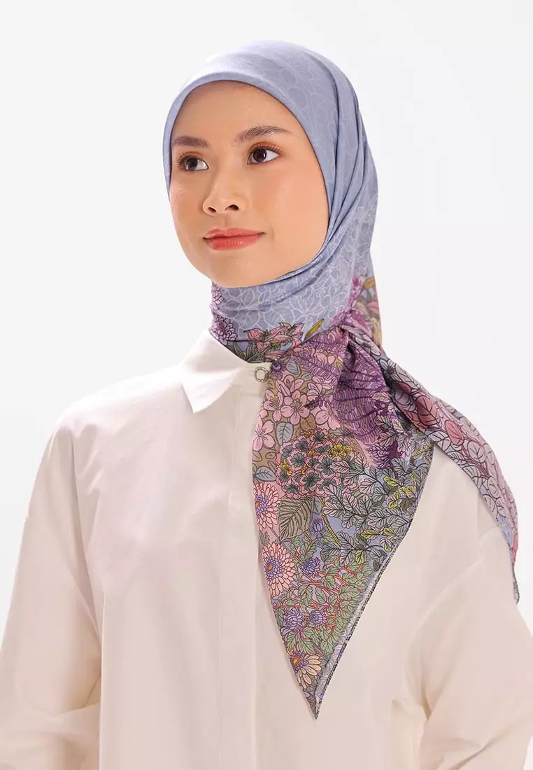 Ria Miranda Baby Blue Louisa Scarf