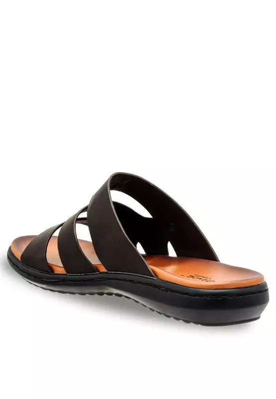 Faux Leather Strap Casual Sandals