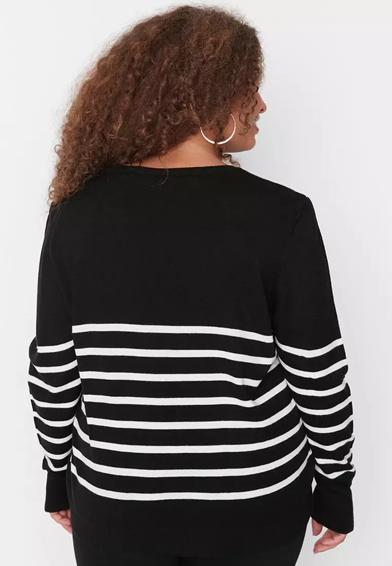 Striped Knitwear Sweater