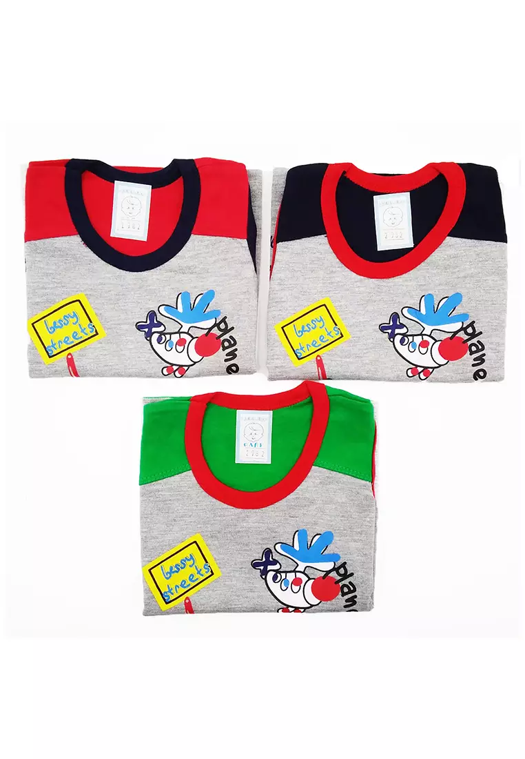 Skabe Pakaian Bayi Anak Laki Laki Baju Singlet Motif Vroom Vroom Setelan Celana Jeans All Size Warna Tua Usia 6 Bulan Hingga 12 Bulan 2982 Wakakids Waka Kids