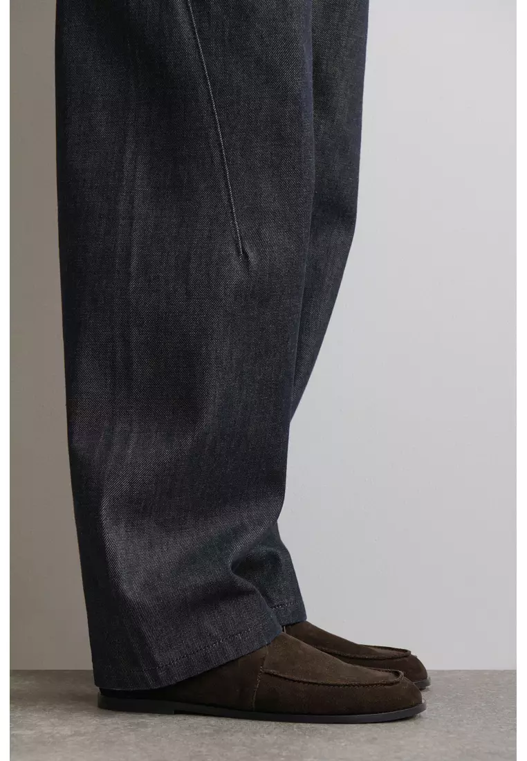 SUEDE DECK SHOES