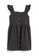 H&M black Cotton Dress B2DF9KA1C6436CGS_1