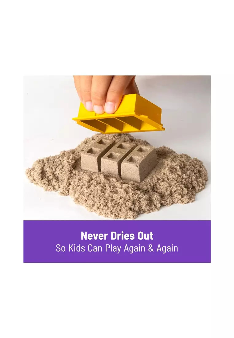 Buy Kinetic Sand Construction Deluxe Truck Dig Demolish Pretend