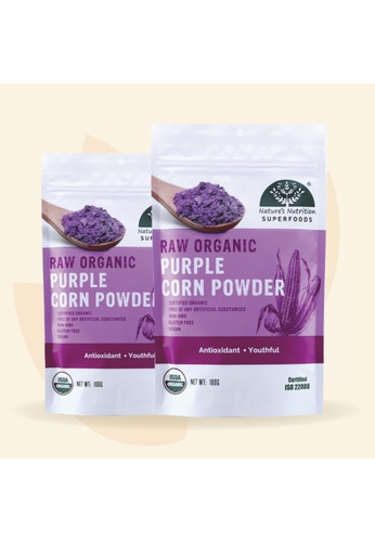 Nature's Nutrition (Bundle of 2) Nature's Nutrition Organic Purple Corn Powder 100g 91798ESB8BCA8EGS_1