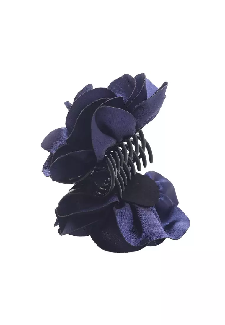Hair Clip Shifon Type C Navy